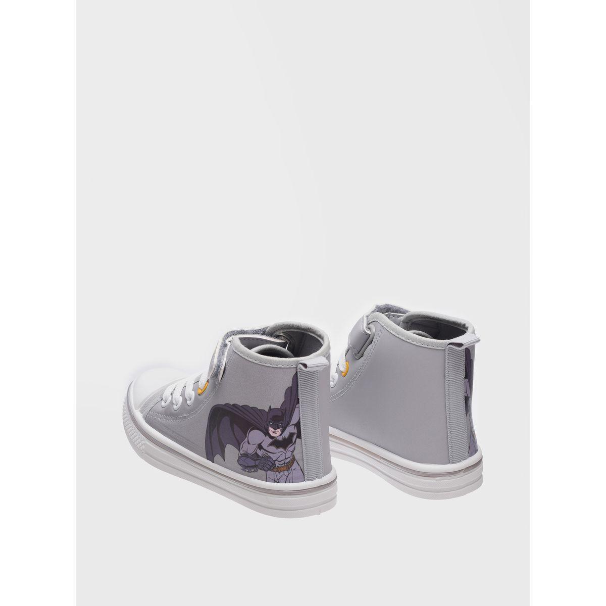 حذاء سنيكرز بطبعة باتمان مع رباط غلق أوربان هُول × ستايلي-boys-shoes-loafers-image-4