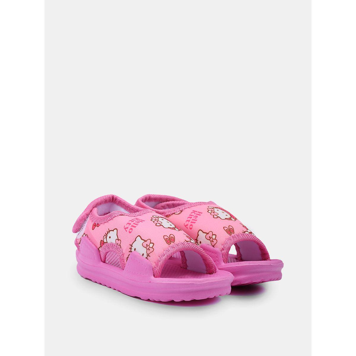 URBAN HAUL X Styli  Hello Kitty Sandals  with Velcro Strap-girls-shoes-sandals-image-2