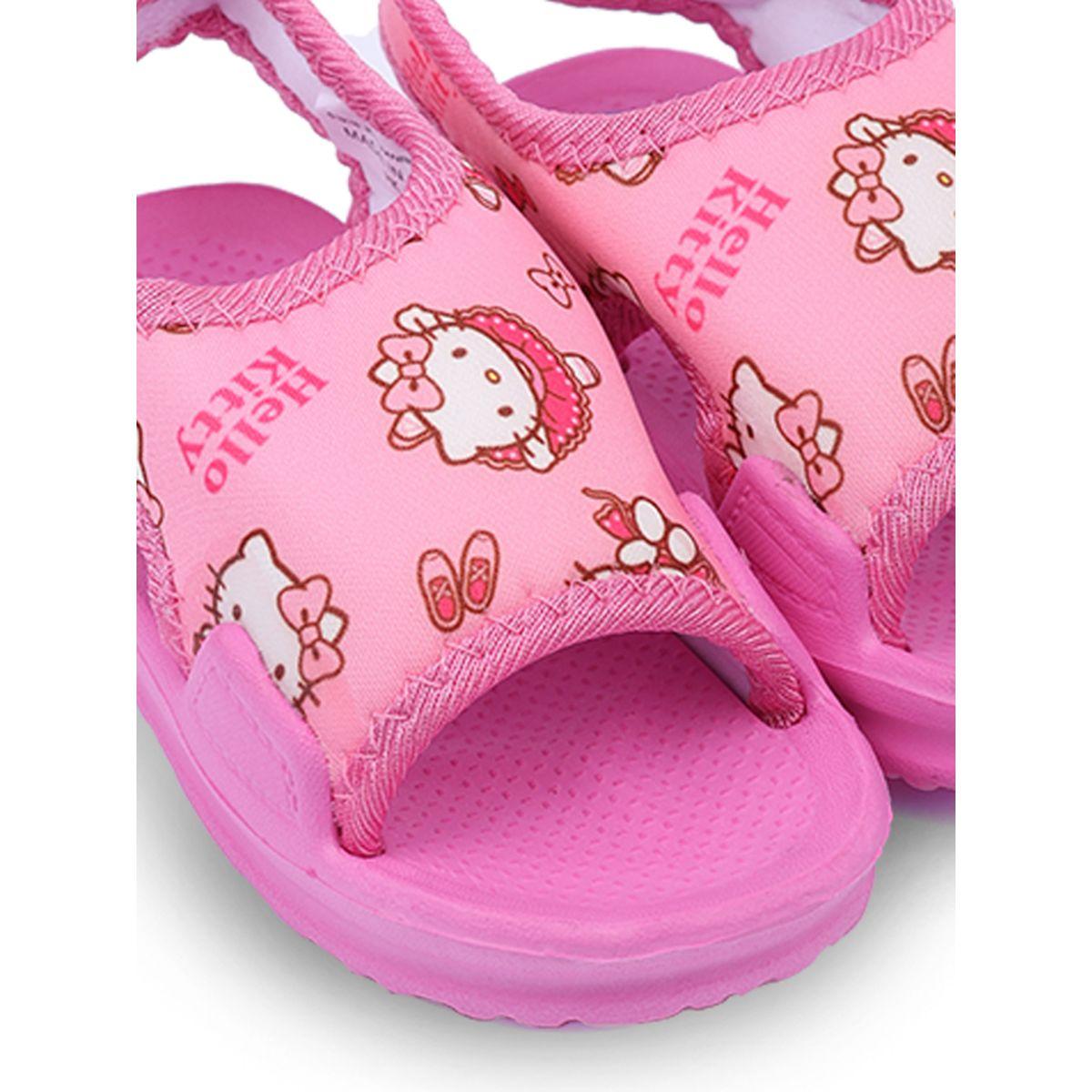 URBAN HAUL X Styli  Hello Kitty Sandals  with Velcro Strap-girls-shoes-sandals-image-3