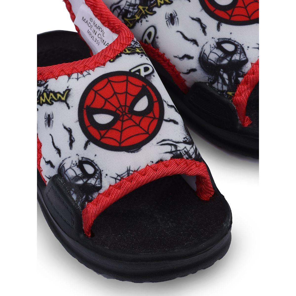 URBAN HAUL X Styli  Marvel Spider Man Sandals with Velcro Strap-boys-shoes-sneakers-image-3