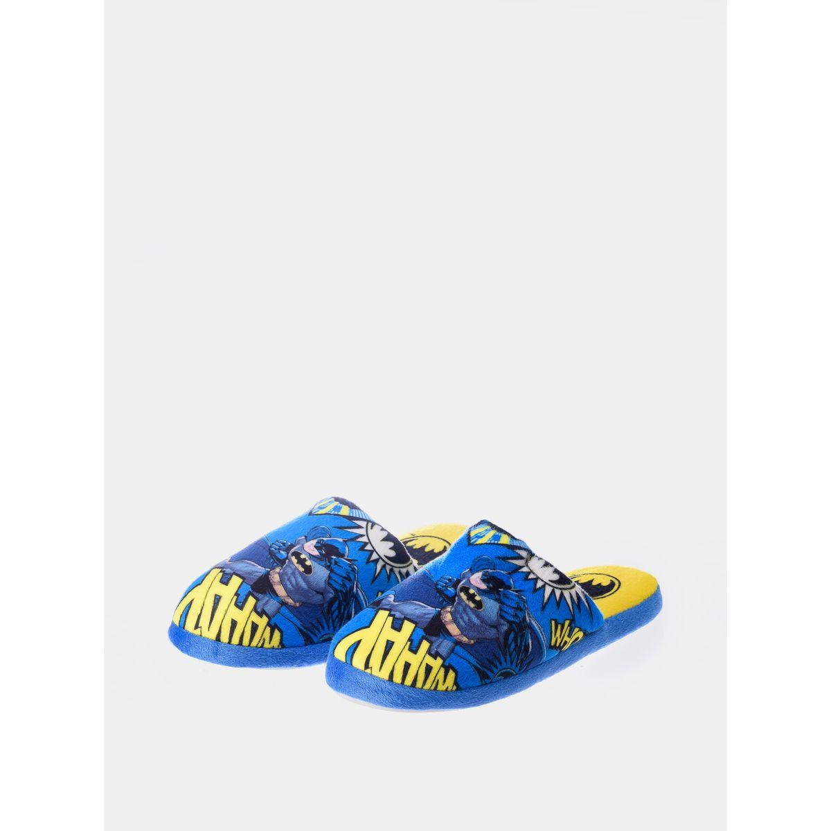 URBAN HAUL X Styli  Warner Brothers Batman Bedroom Slippers-boys-shoes-flipflopsandslides-image-3