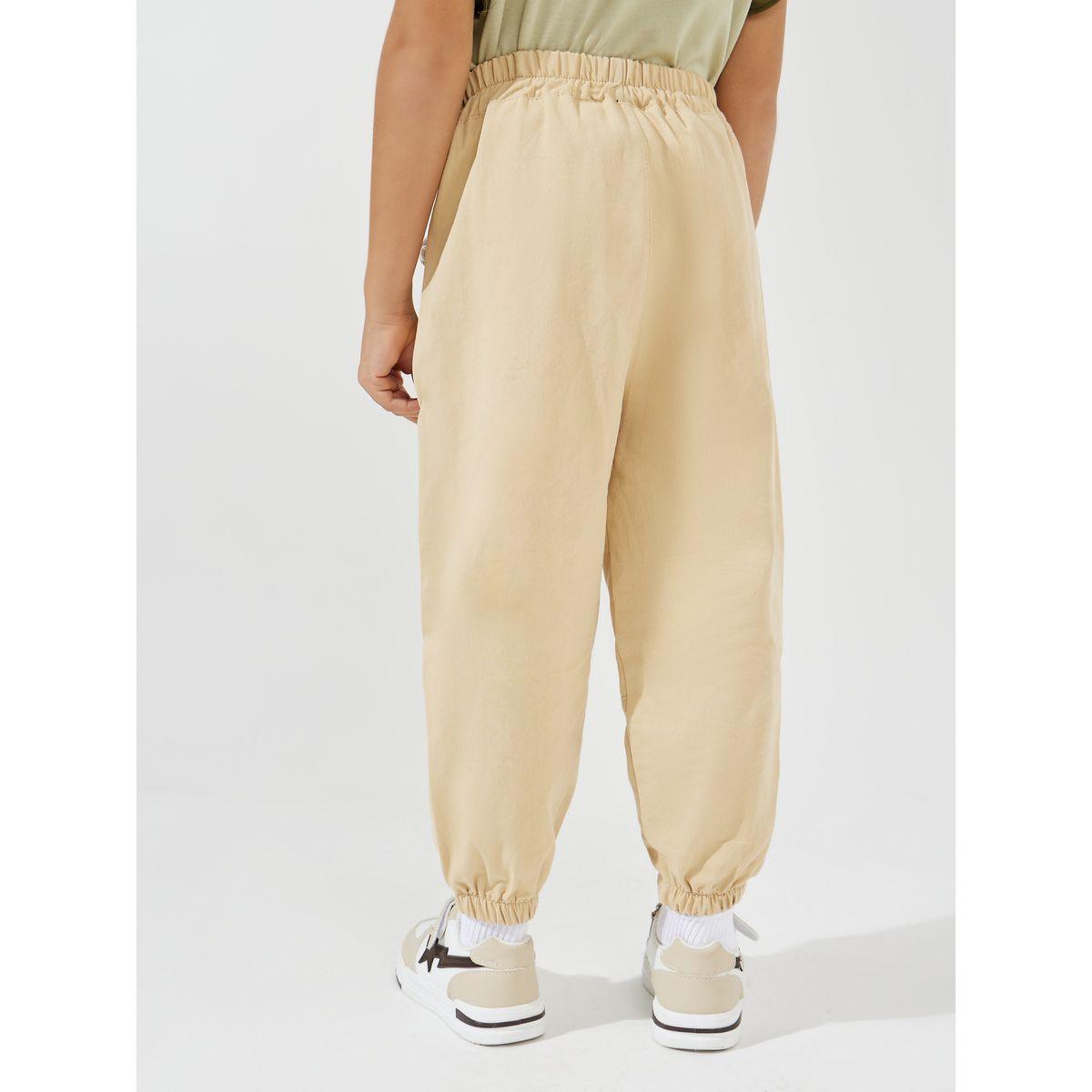 Styli Button Front Cargo Pants-boys-clothing-bottoms-trousers-image-4