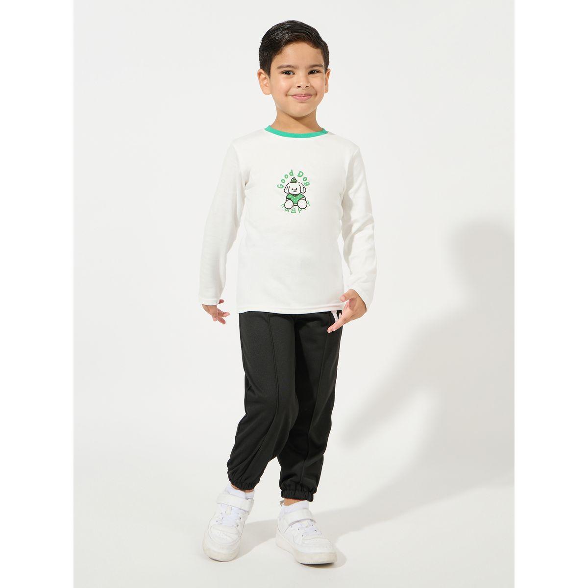 تيشيرت قطن مطبع بطبعة جرافيك-boys-clothing-tshirtsandpolos-image-2