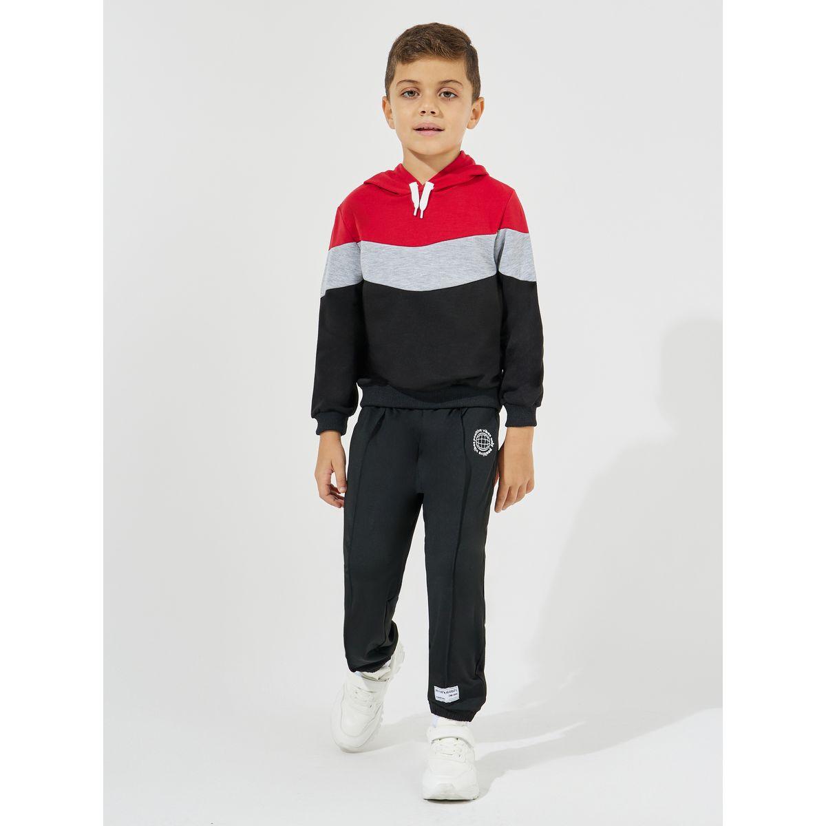 Styli Color Block Lightweight Hoodie-boys-clothing-winterwear-sweatshirts-image-2