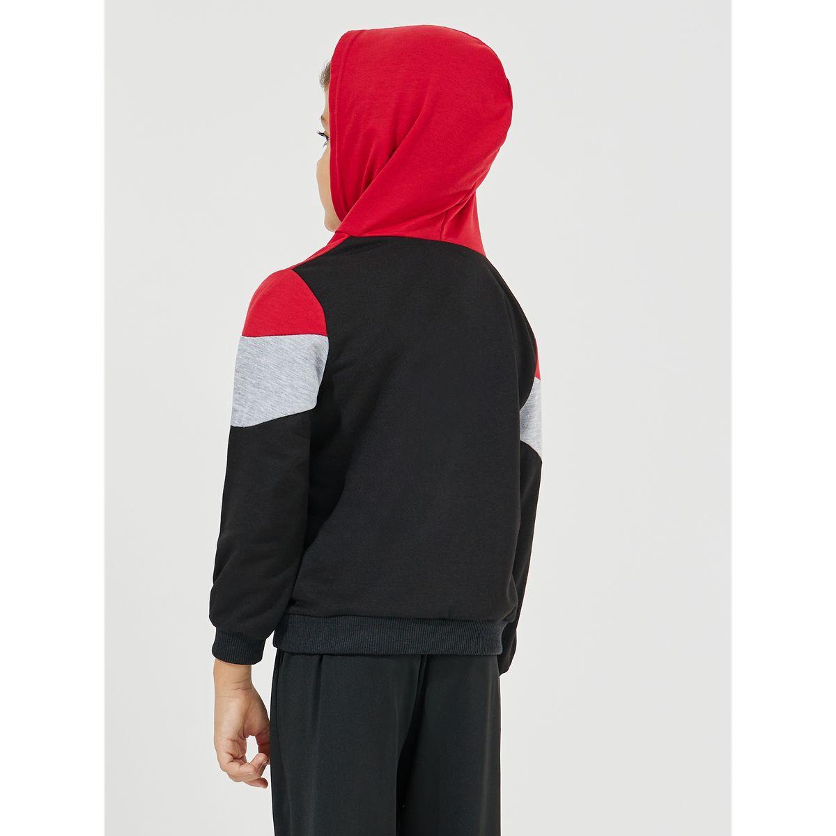Styli Color Block Lightweight Hoodie-boys-clothing-winterwear-sweatshirts-image-5