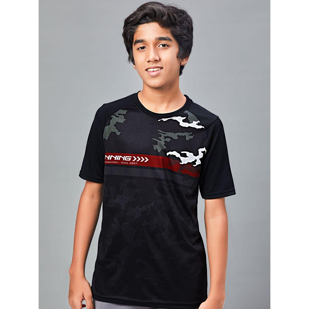 Technosport X Styli  Printed Slim Fit T-Shirt with Technolite-boys-clothing-tshirtsandpolos-image-1