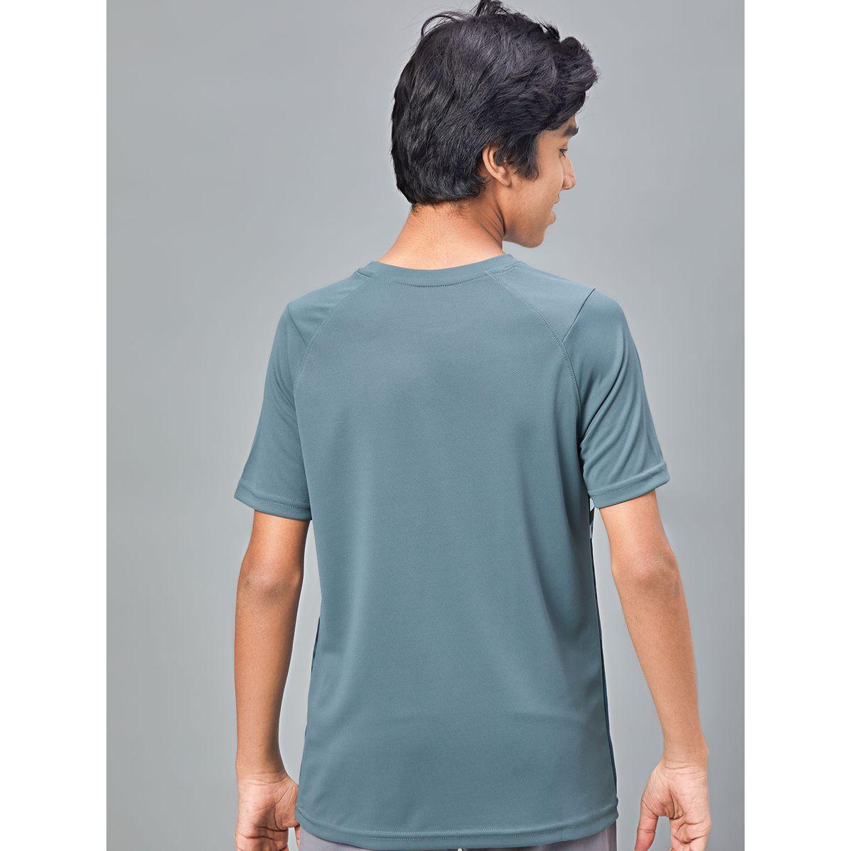 تيشيرت مطبع بقصة سليم فت تكنوسبورت × ستايلي-boys-clothing-tshirtsandpolos-image-5