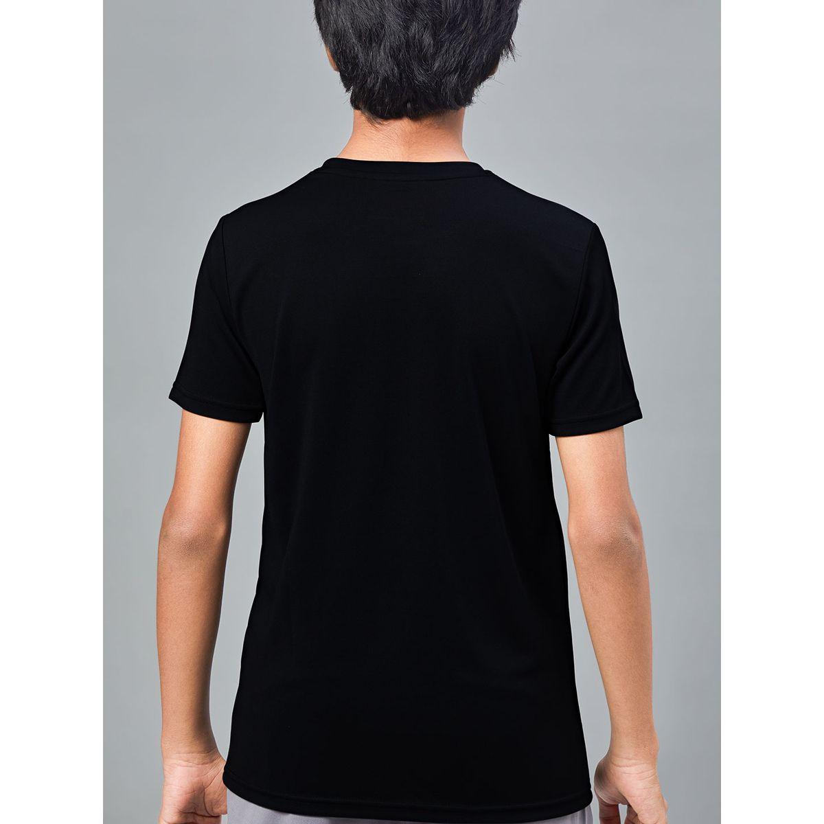 تيشيرت بياقة دائرية وقصة سليم فت تكنوسبورت × ستايلي-boys-clothing-tshirtsandpolos-image-5