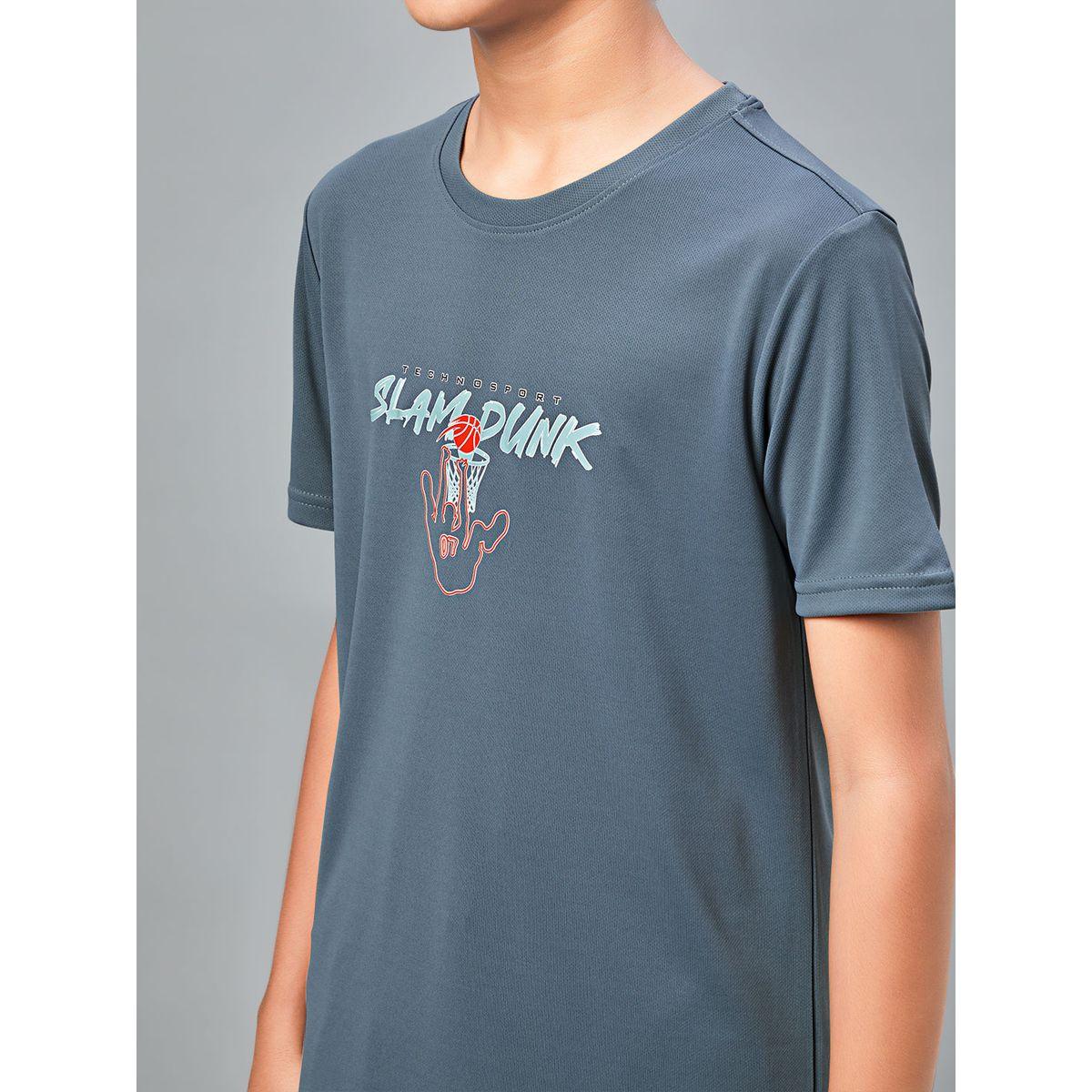 Technosport X Styli  Printed Slim Fit Round Neck T-shirt with Technocool+-boys-clothing-tshirtsandpolos-image-4