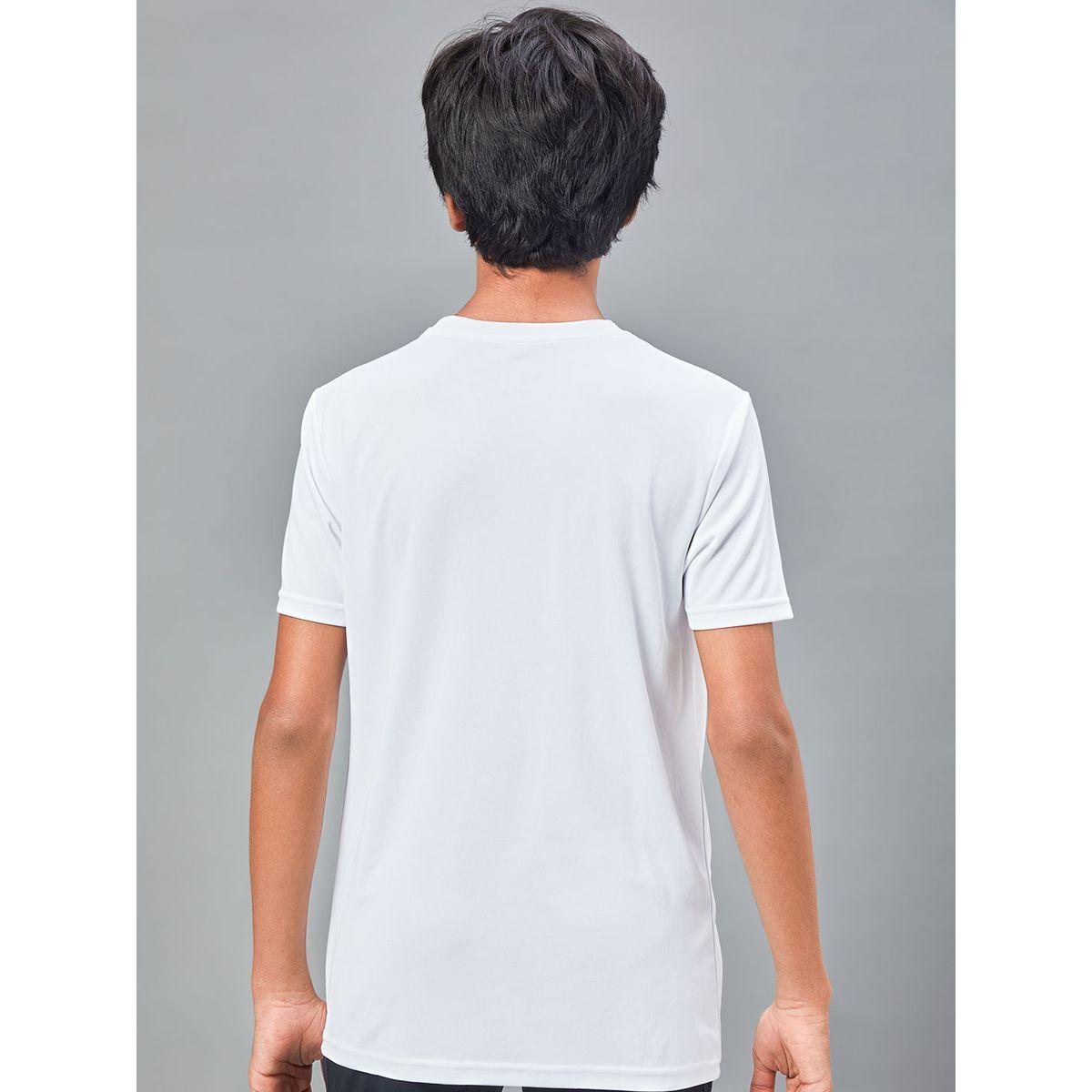 تيشيرت بياقة دائرية وقصة سليم فت تكنوسبورت × ستايلي-boys-clothing-tshirtsandpolos-image-5