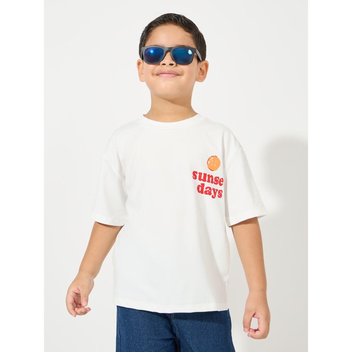 Styli Oversized Slogan Print T-Shirt-boys-clothing-tshirtsandpolos-image-2
