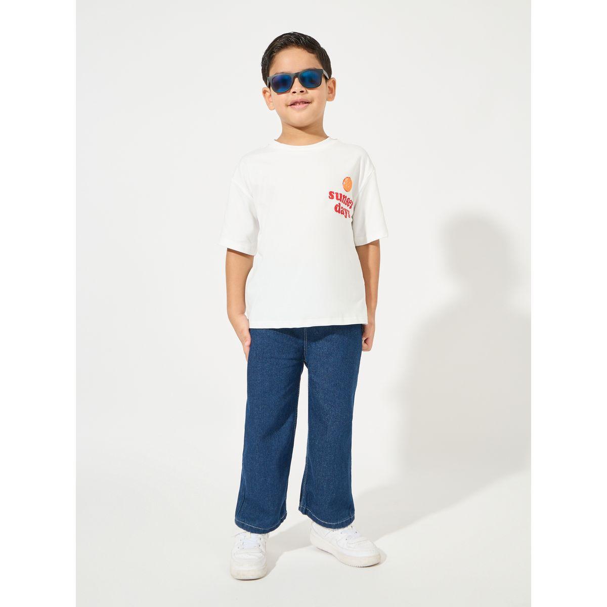 Styli Oversized Slogan Print T-Shirt-boys-clothing-tshirtsandpolos-image-3