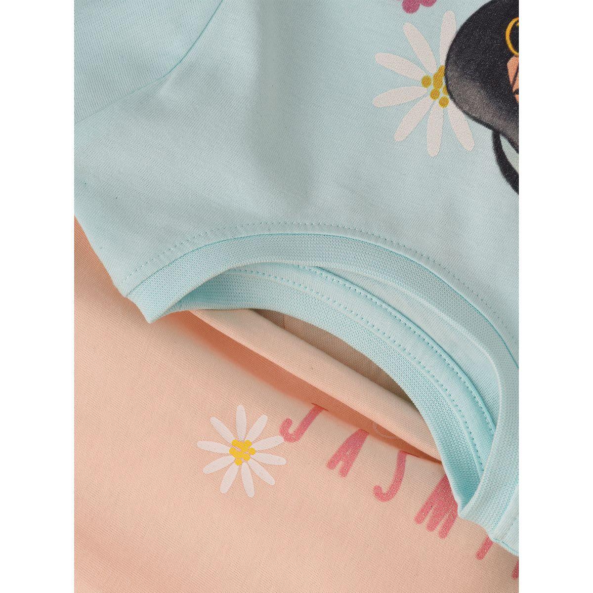 طقم من بنطال بيجاما مع تيشيرت بطبعات ديزني أوربان هُول × ستايلي-girls-clothing-nightwear-image-4