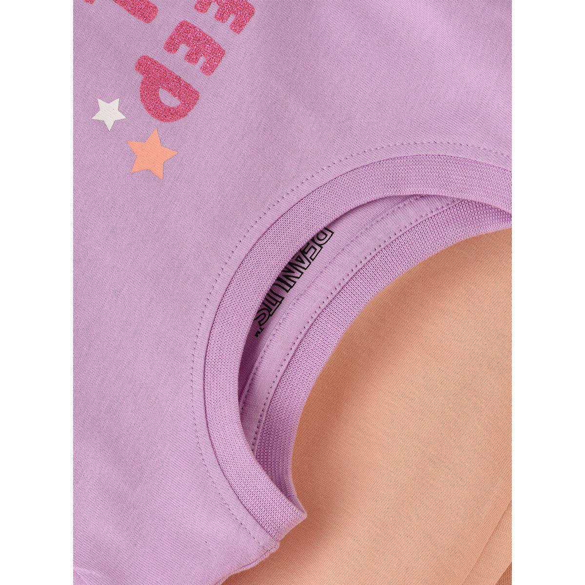 طقم من بنطال بيجاما مع تيشيرت بطبعة جرافيك أوربان هُول × ستايلي-girls-clothing-nightwear-image-4
