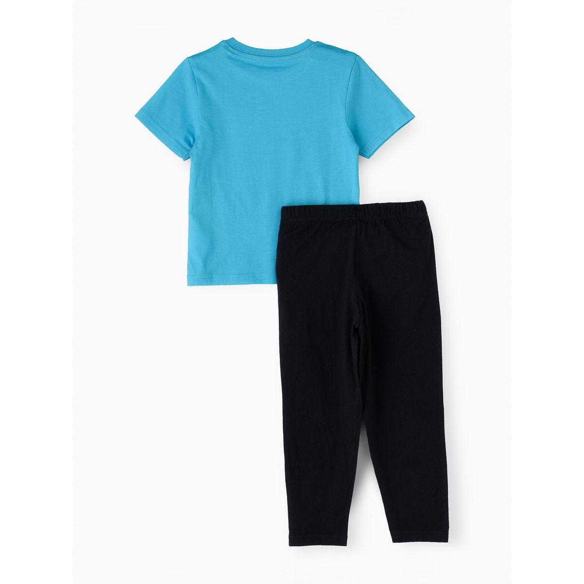 طقم من بنطال بيجاما مع تيشيرت بطبعة جرافيك أوربان هُول × ستايلي-boys-clothing-nightwear-image-3