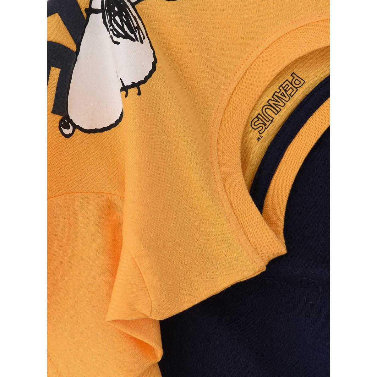 URBAN HAUL X Styli  Peanuts Snoopy Graphic T-Shirt & Pyjama Set-boys-clothing-nightwear-image-4