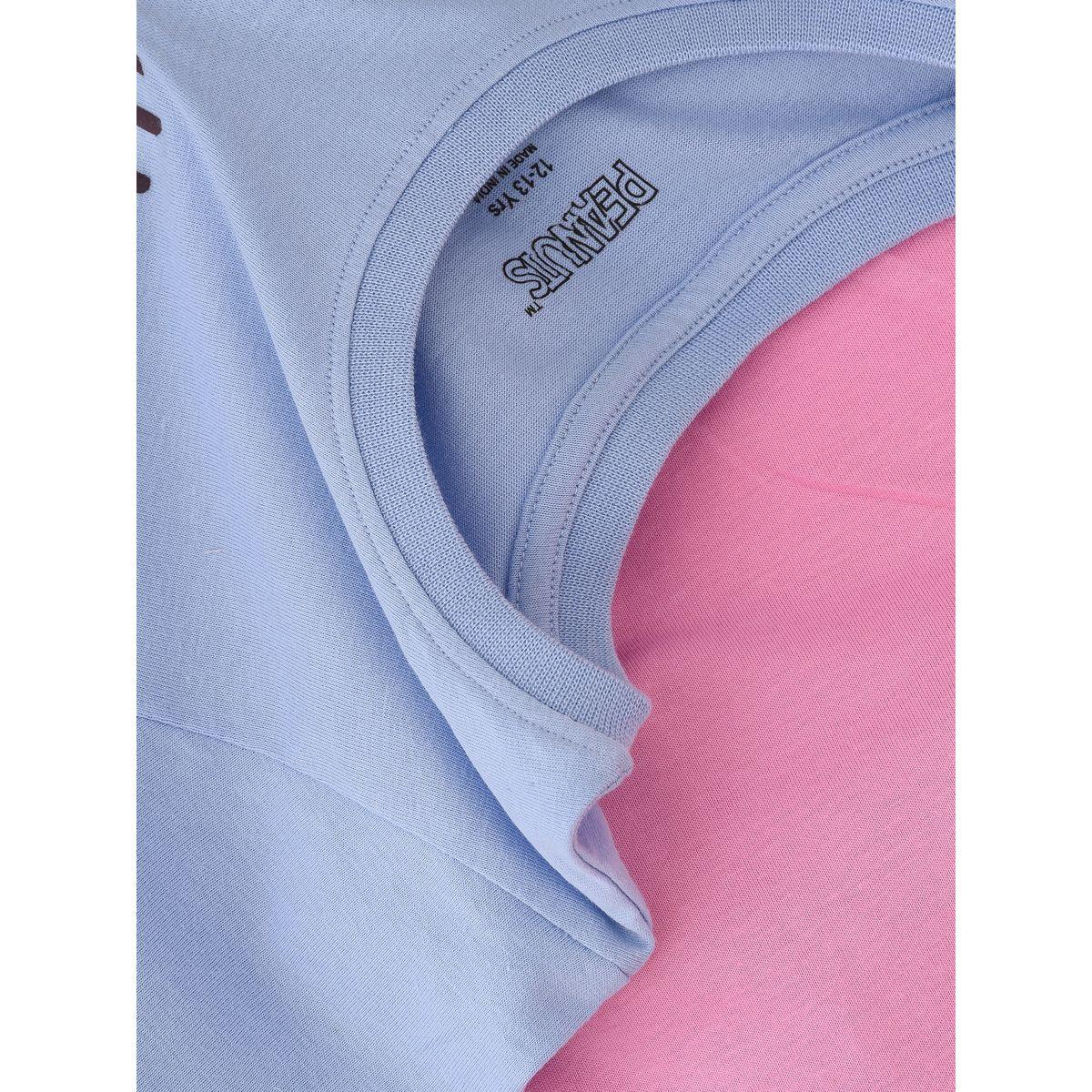 طقم من بنطال بيجاما مع تيشيرت بطبعة جرافيك أوربان هُول × ستايلي-girls-clothing-nightwear-image-2