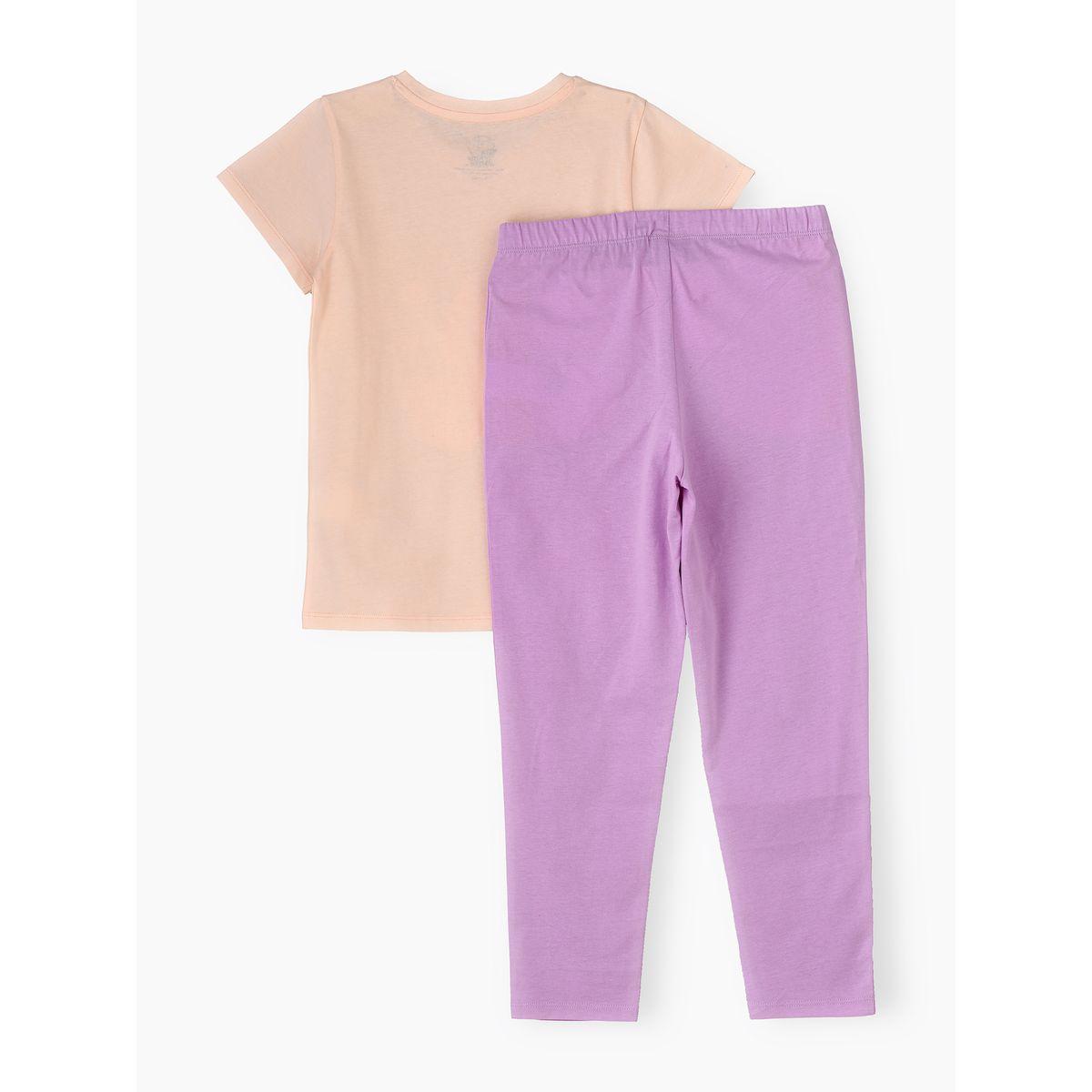 URBAN HAUL X Styli  Tom & Jerry Graphic T-Shirt & Pyjama Set-girls-clothing-nightwear-image-3