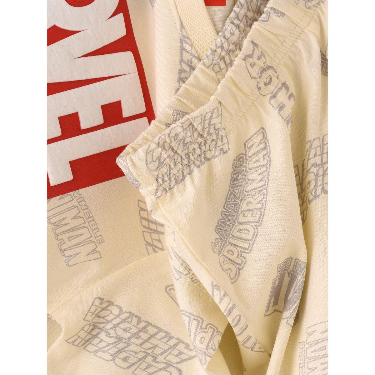 URBAN HAUL X Styli  Marvel Avengers Logo T-Shirt & Pyjama Set-boys-clothing-nightwear-image-4