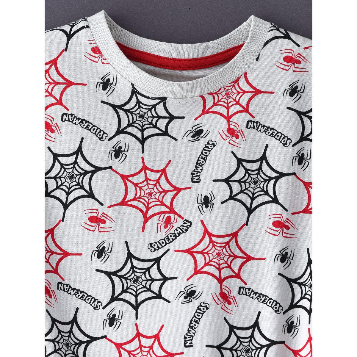 طقم من بنطال بيجاما مع تيشيرت بطبعة سبايدرمان أوربان هُول × ستايلي-boys-clothing-nightwear-image-2