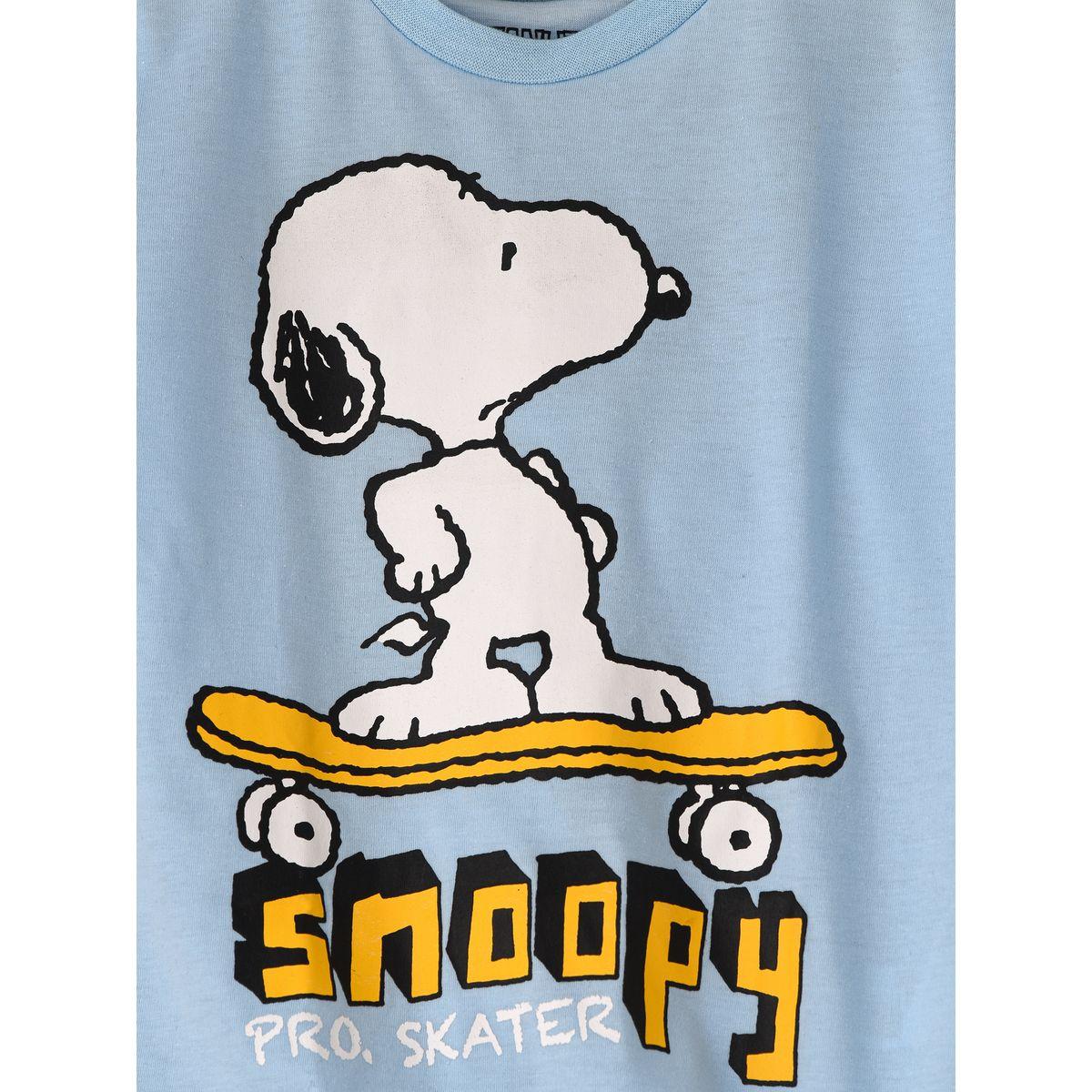 URBAN HAUL X Styli  Snoopy Graphic T-Shirt & Pyjama Set-boys-clothing-nightwear-image-2