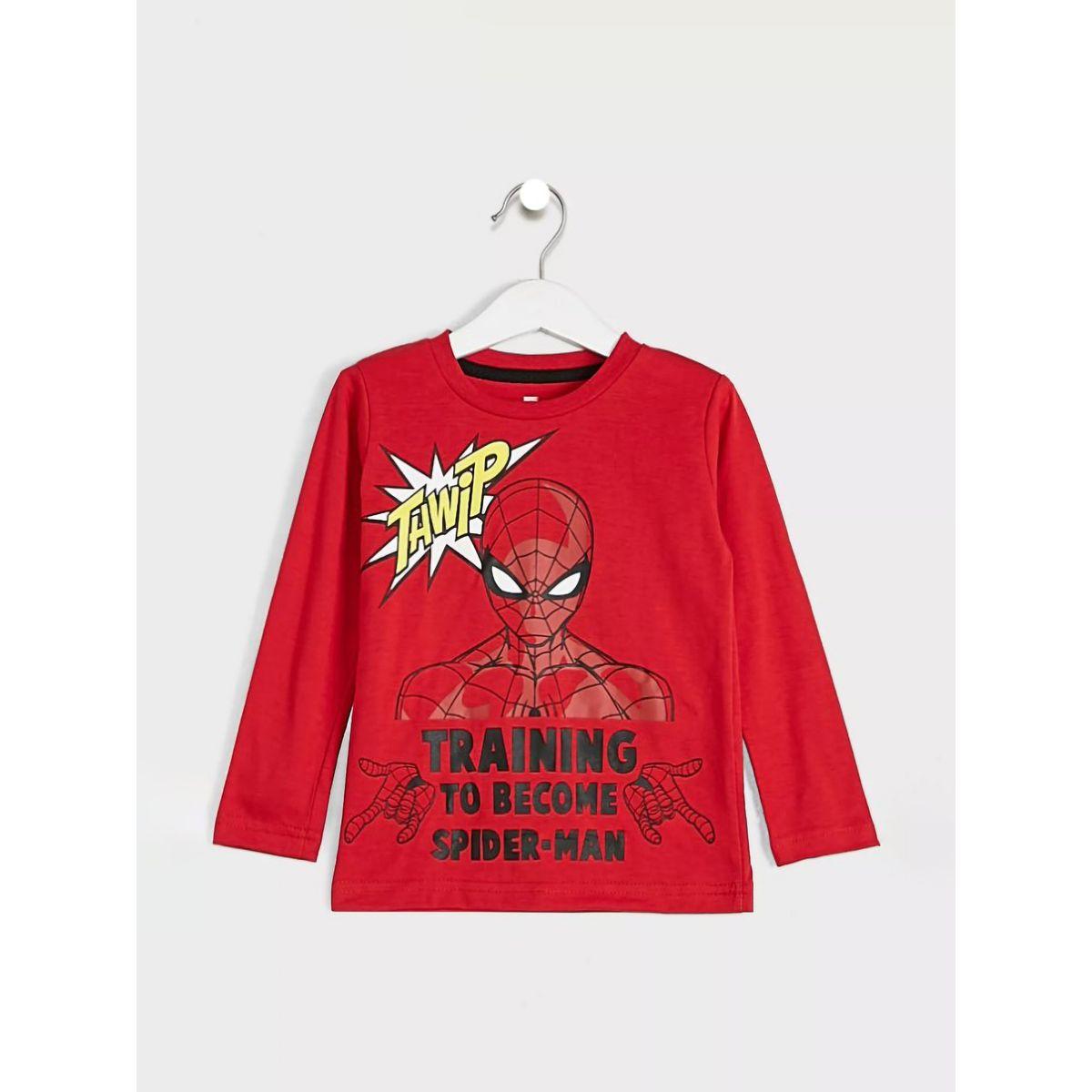 URBAN HAUL X Styli  Marvel Spider Man Graphic T-Shirt & Pyjama Set-boys-clothing-nightwear-image-2