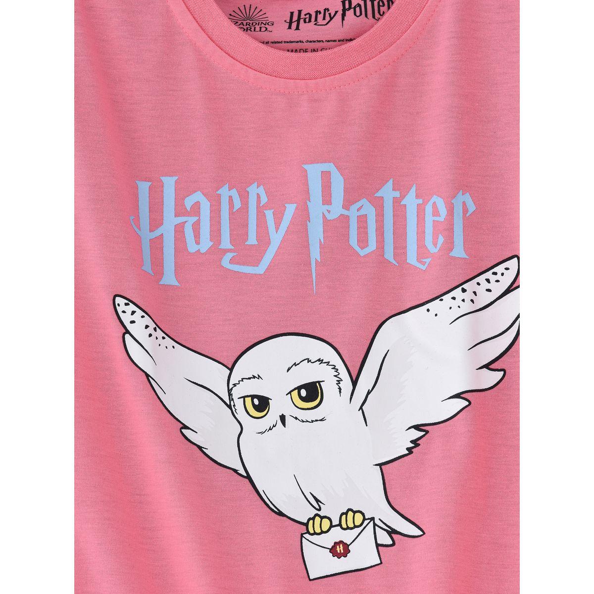 طقم من بنطال بيجاما مع تيشيرت بطبعة هاري بوتر أوربان هُول × ستايلي-girls-clothing-nightwear-image-2