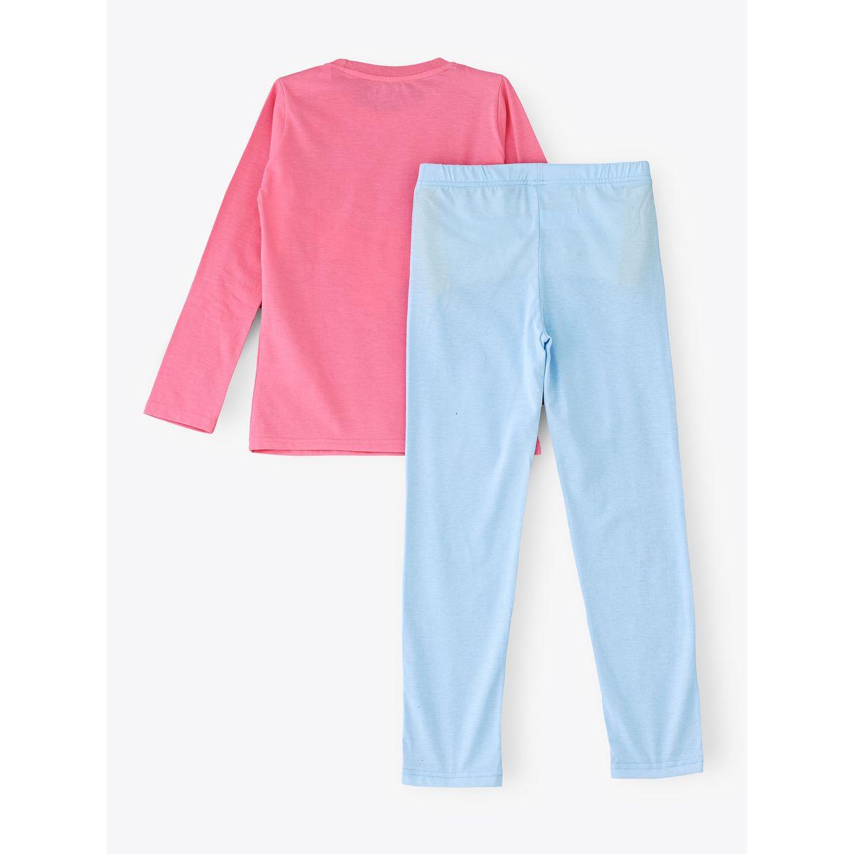 طقم من بنطال بيجاما مع تيشيرت بطبعة هاري بوتر أوربان هُول × ستايلي-girls-clothing-nightwear-image-4