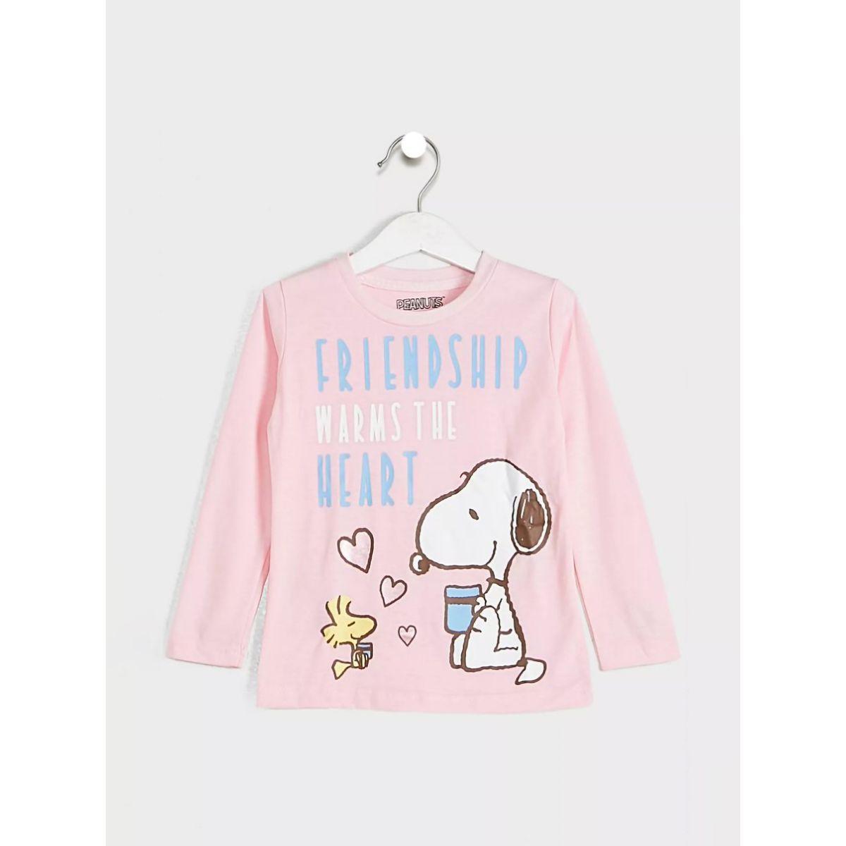 طقم من بنطال بيجاما مع تيشيرت بطبعة سنوبي أوربان هُول × ستايلي-girls-clothing-nightwear-image-2