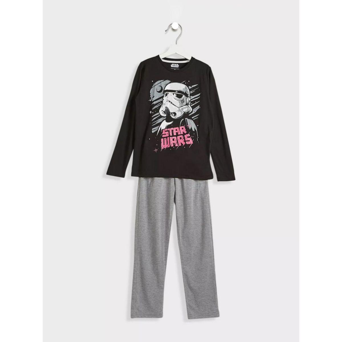 URBAN HAUL X Styli  Star Wars Graphic T-Shirt & Pyjama Set-boys-clothing-nightwear-image-1