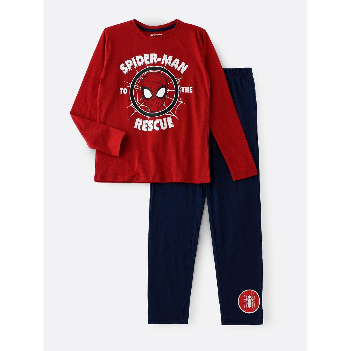 URBAN HAUL X Styli  Marvel Spider-Man Print T-Shirt & Pyjama Set-boys-clothing-nightwear-image-1