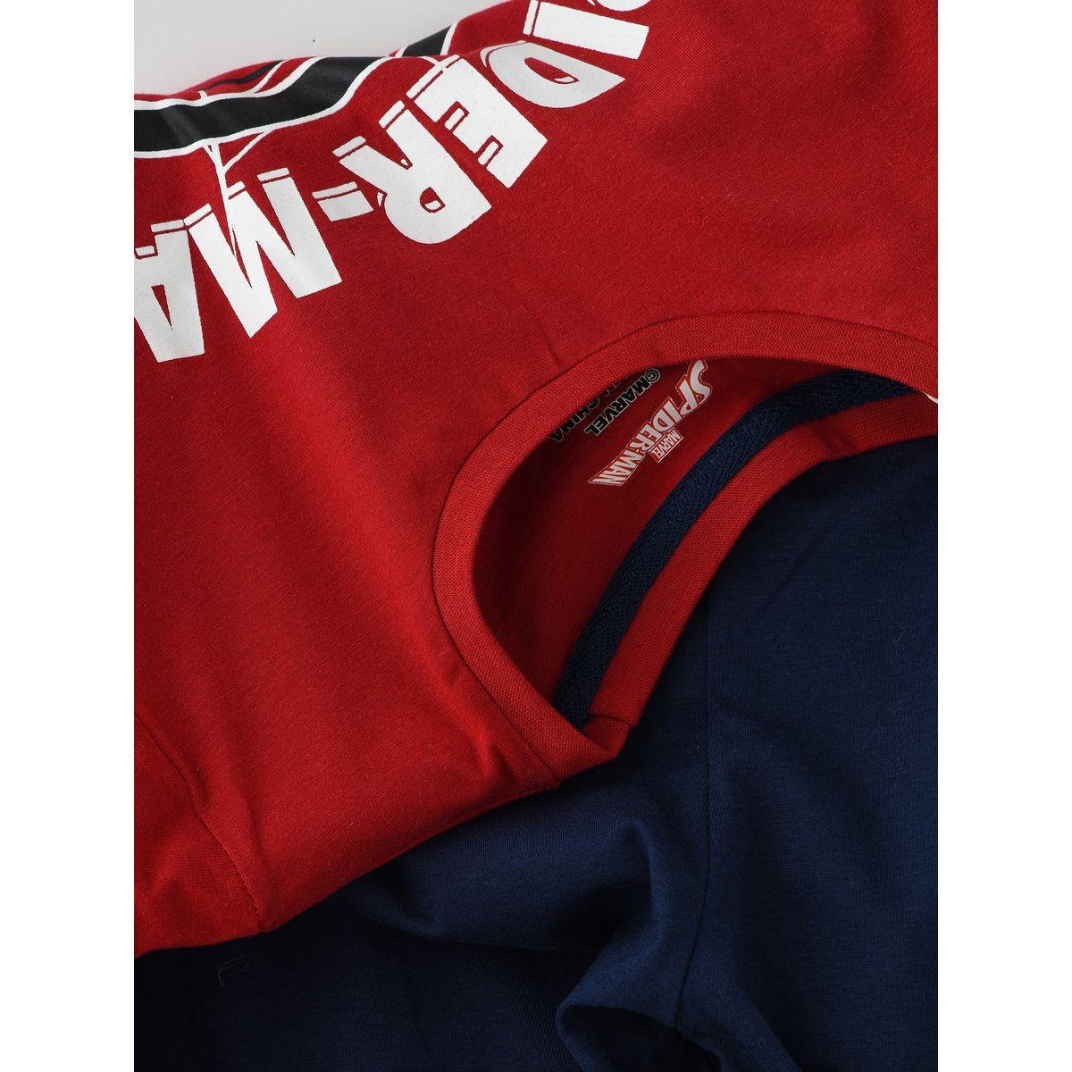 URBAN HAUL X Styli  Marvel Spider-Man Print T-Shirt & Pyjama Set-boys-clothing-nightwear-image-3