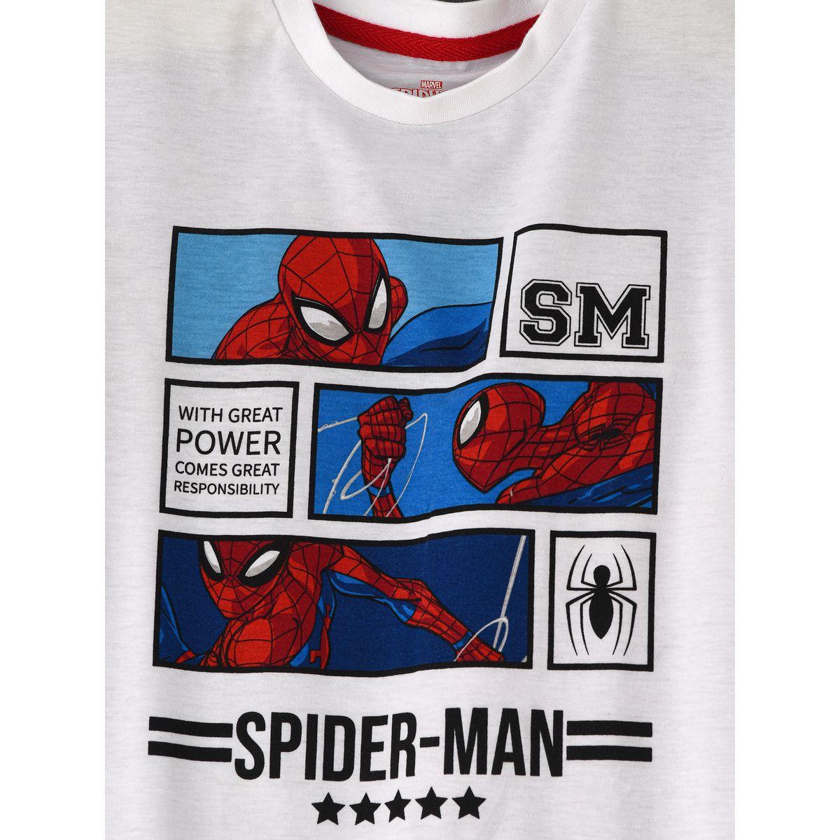 URBAN HAUL X Styli  Marvel Spider Man Graphic T-Shirt & Pyjama Set-boys-clothing-nightwear-image-2