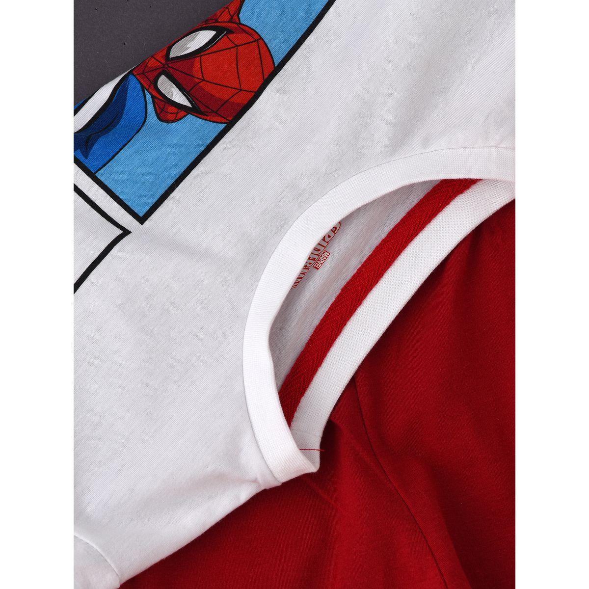 URBAN HAUL X Styli  Marvel Spider Man Graphic T-Shirt & Pyjama Set-boys-clothing-nightwear-image-4