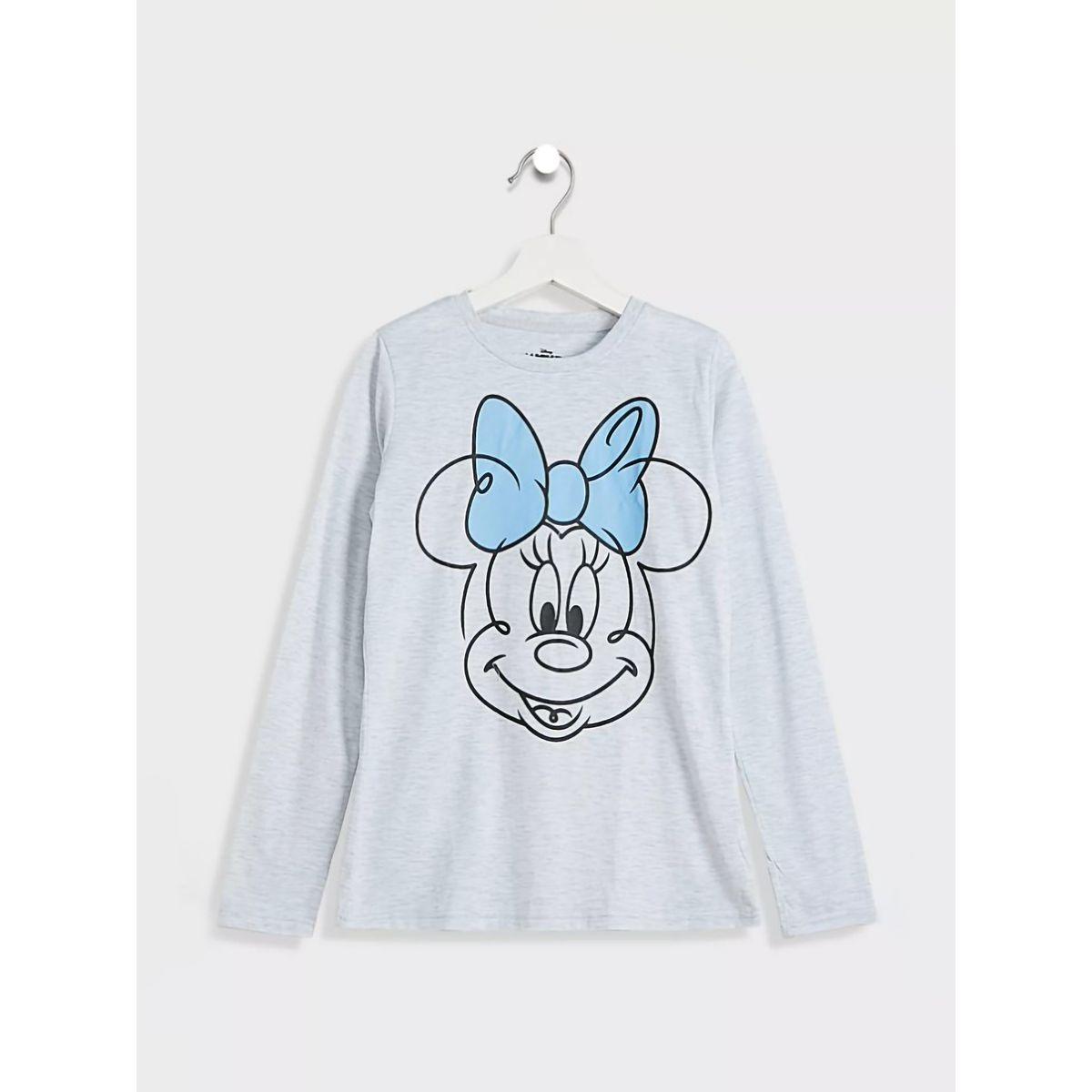 URBAN HAUL X Styli  Disney Minnie Mouse Graphic T-Shirt & Pyjama Set-girls-clothing-nightwear-image-2