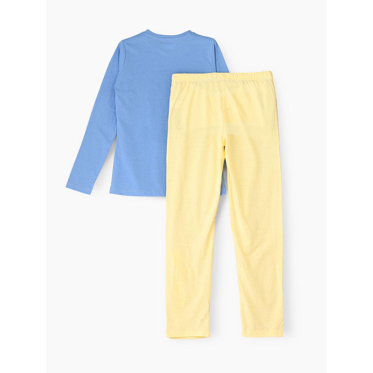 URBAN HAUL X Styli  Looney Tunes Lola Bunny Print T-Shirt & Pyjama Set-girls-clothing-nightwear-image-4