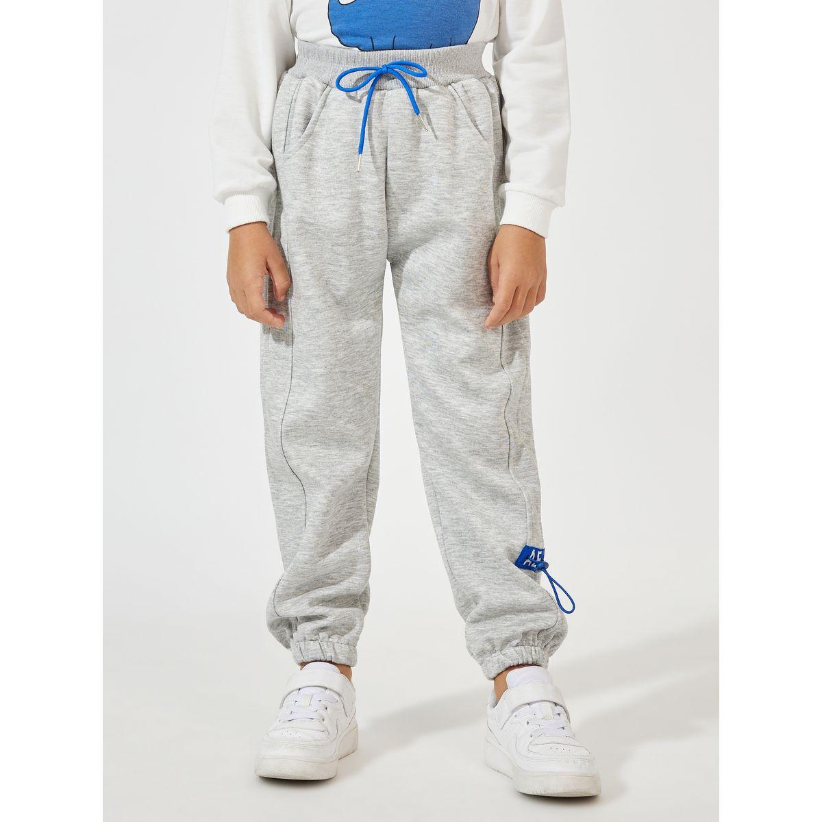 جوغر قطن سادة برباط خصر واساور-boys-clothing-bottoms-joggersandtrackpants-image-5
