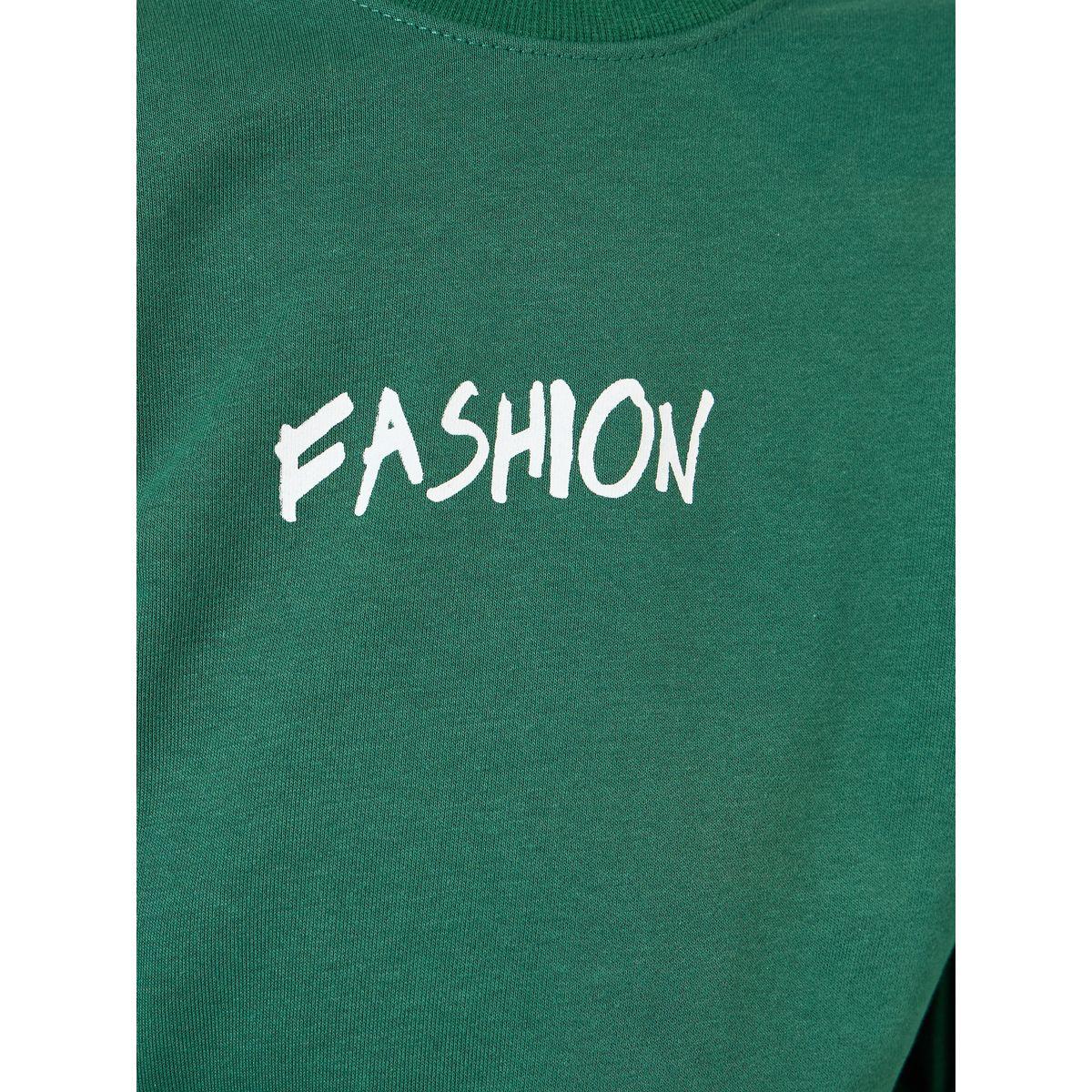 سويت شيرت مطبع بكتابة مع اكتاف منخفضة-boys-clothing-winterwear-sweatshirts-image-4