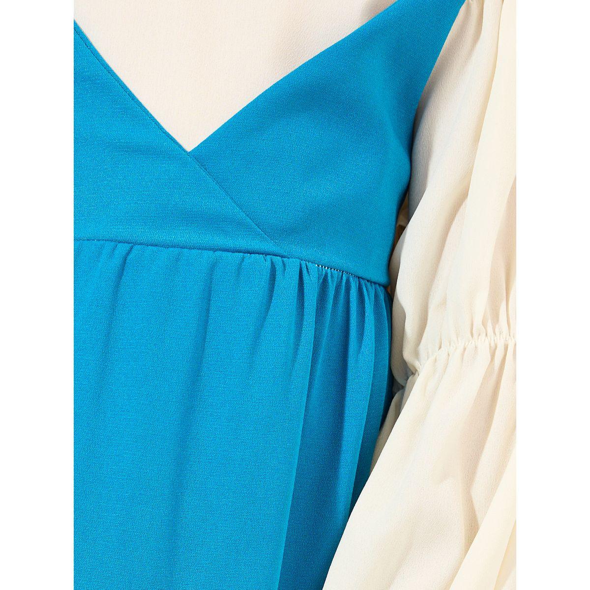 Styli 2in1 Style Bow Back Ruffle Hem Dress-girls-clothing-dressesandjumpsuits-image-3