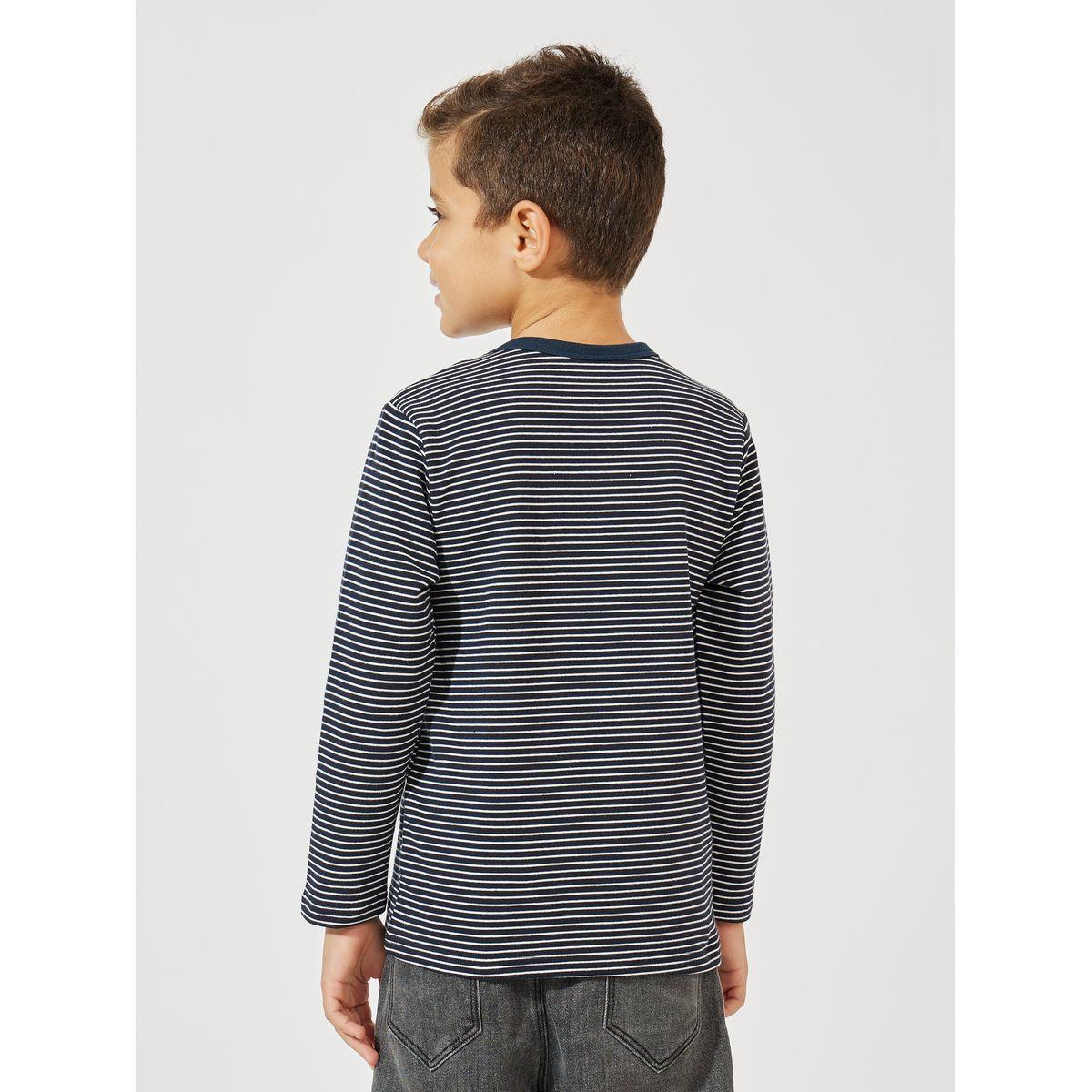 Styli Striped Long Sleeve Cotton T-Shirt-boys-clothing-tshirtsandpolos-image-4