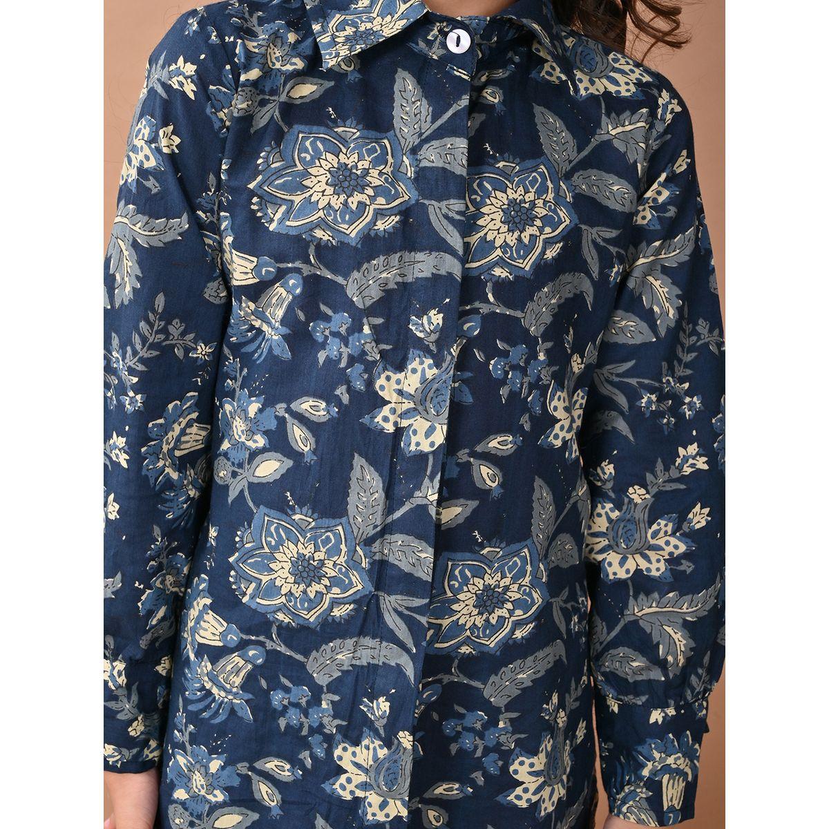 LilPicks X Styli  Floral Print Shirt & Shorts Set-girls-clothing-setsandcoords-image-4