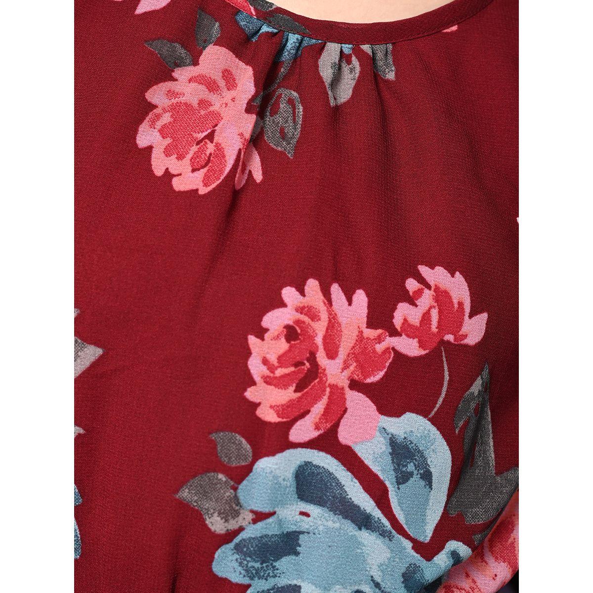 LilPicks X Styli  Floral Print Belted Fit & Flare Dress-girls-clothing-dressesandjumpsuits-image-6