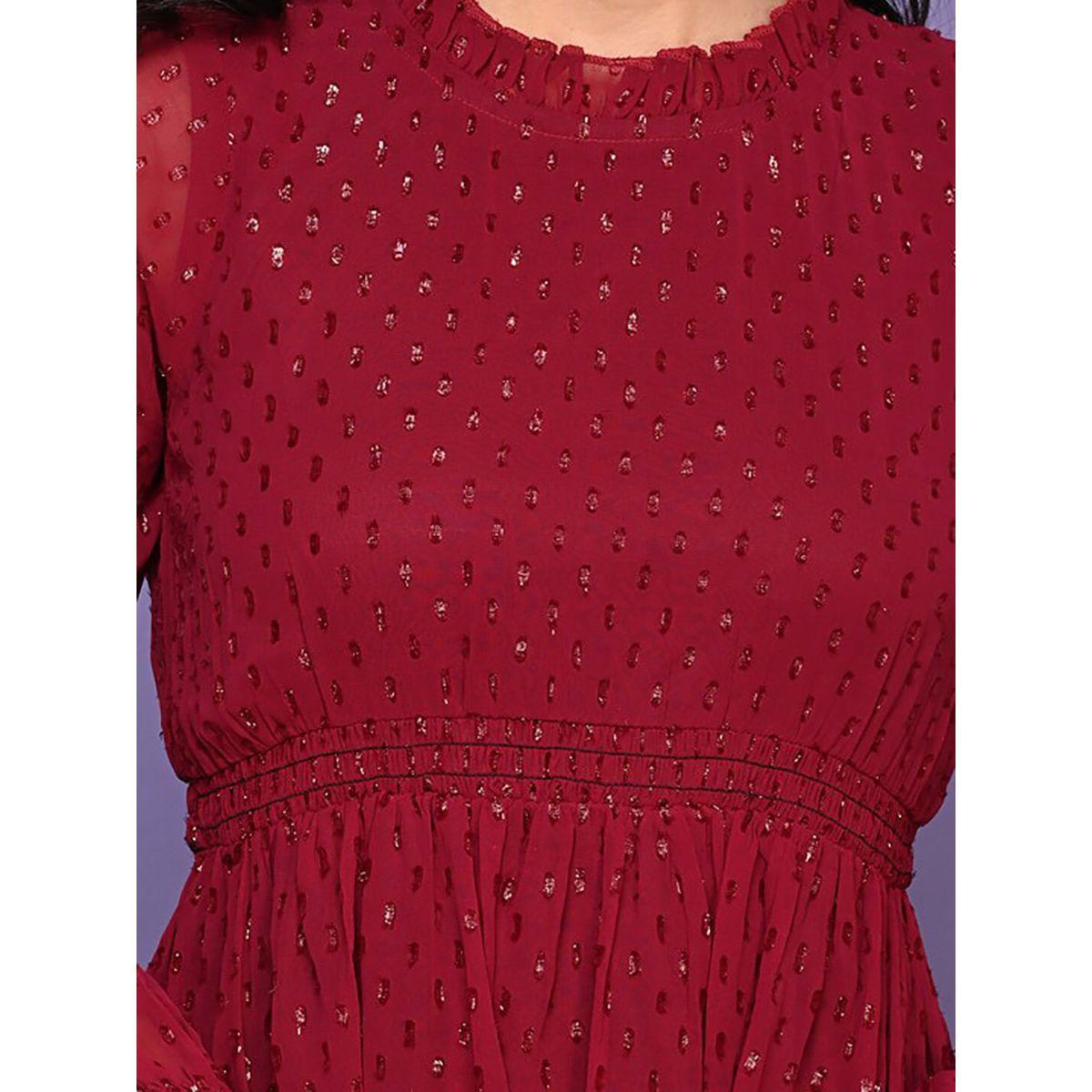 LilPicks X Styli  Lurex Long Sleeves Dress-girls-clothing-dressesandjumpsuits-image-2
