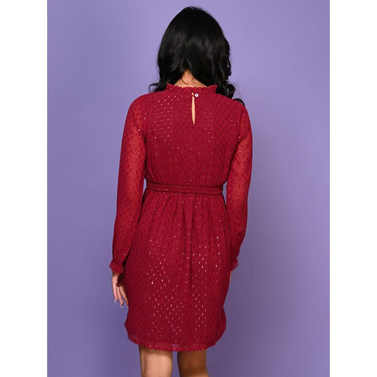LilPicks X Styli  Lurex Long Sleeves Dress-girls-clothing-dressesandjumpsuits-image-5