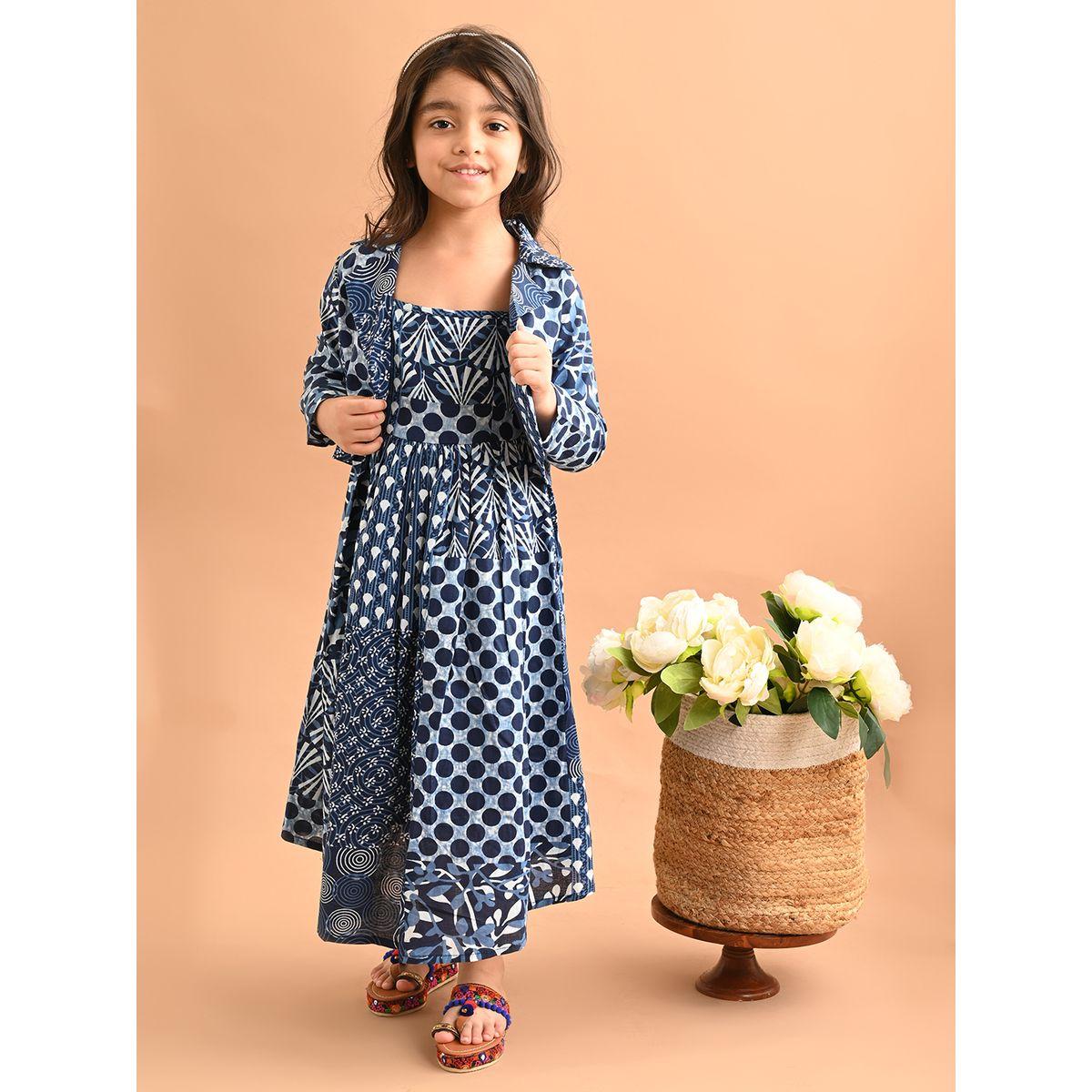 فستان مطبع بالكامل مع بوليرو ليل بيكس × ستايلي-girls-clothing-dressesandjumpsuits-image-3