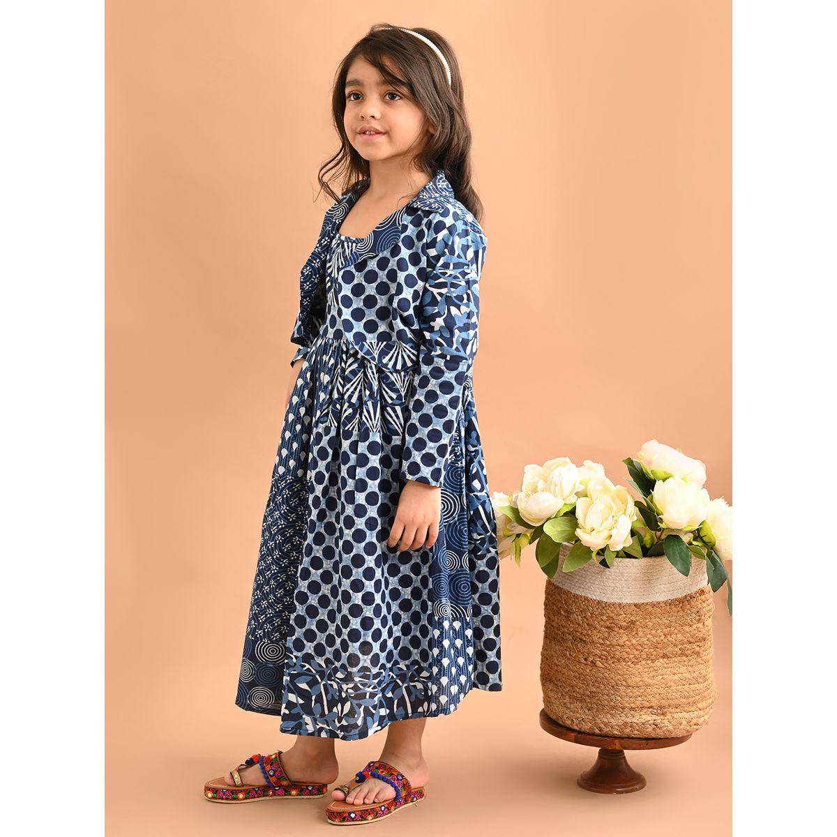 فستان مطبع بالكامل مع بوليرو ليل بيكس × ستايلي-girls-clothing-dressesandjumpsuits-image-4
