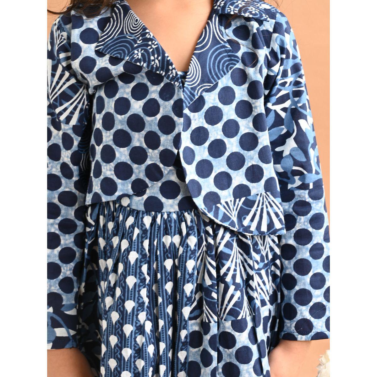 فستان مطبع بالكامل مع بوليرو ليل بيكس × ستايلي-girls-clothing-dressesandjumpsuits-image-5