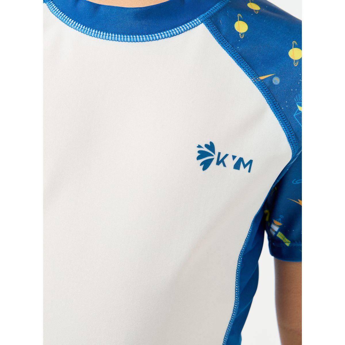 Styli Printed Top & Quick-Drying 2In1 Trunks Swimwear Set-boys-clothing-swimwear-image-3