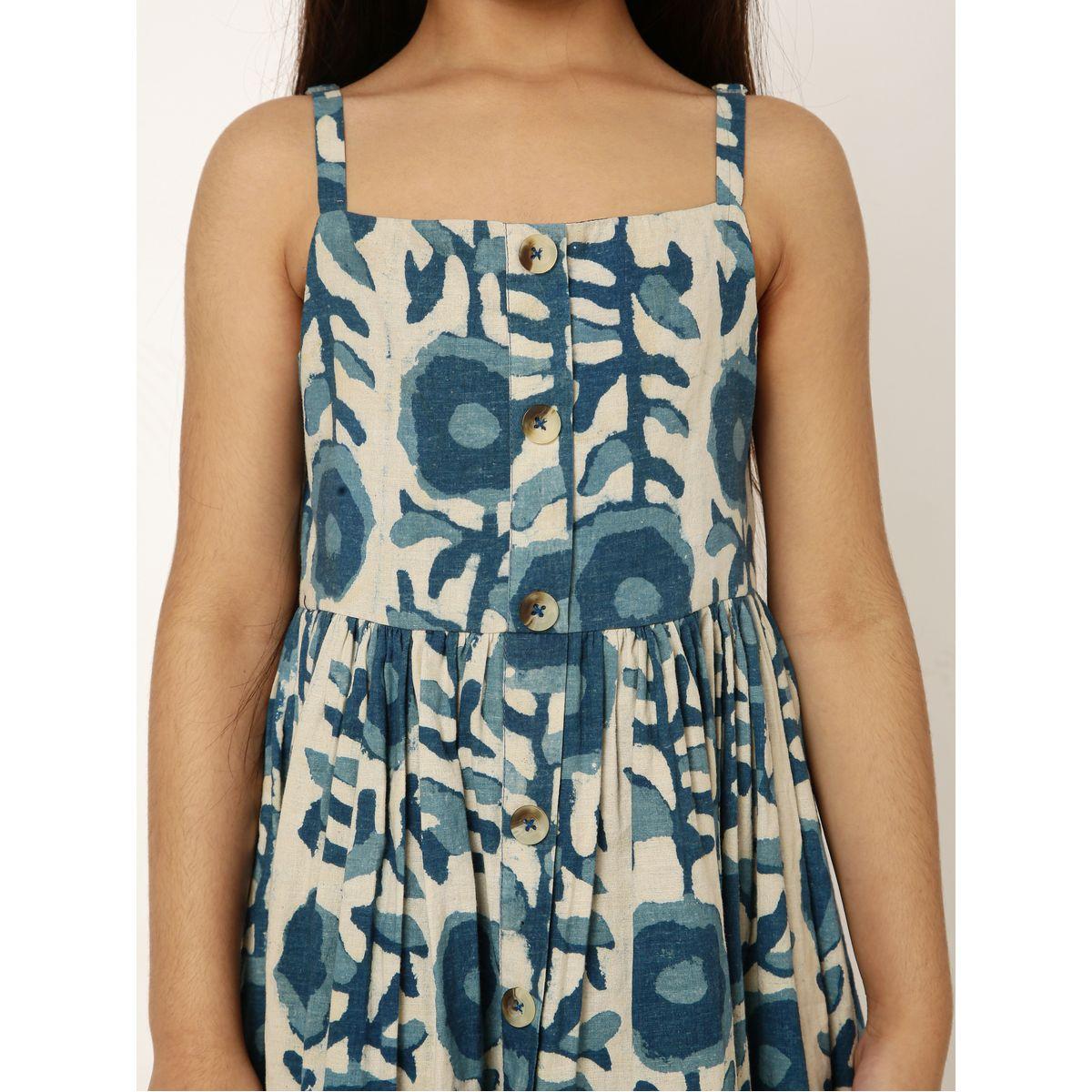 Styli Tie-Dye Print Sleeveless Dress-girls-clothing-dressesandjumpsuits-image-2