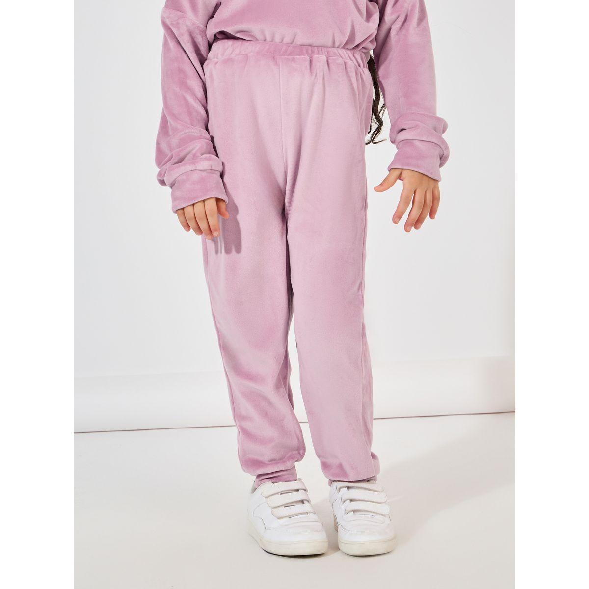 مجموعة من جوغر مع هودي فضفاض مخمل بتفاصيل مُطرّزة-girls-clothing-setsandcoords-image-5